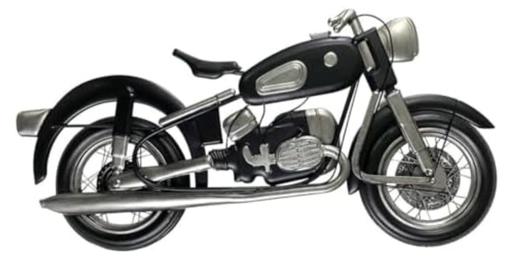 Vintage Metal Motorcycle Wall Decor