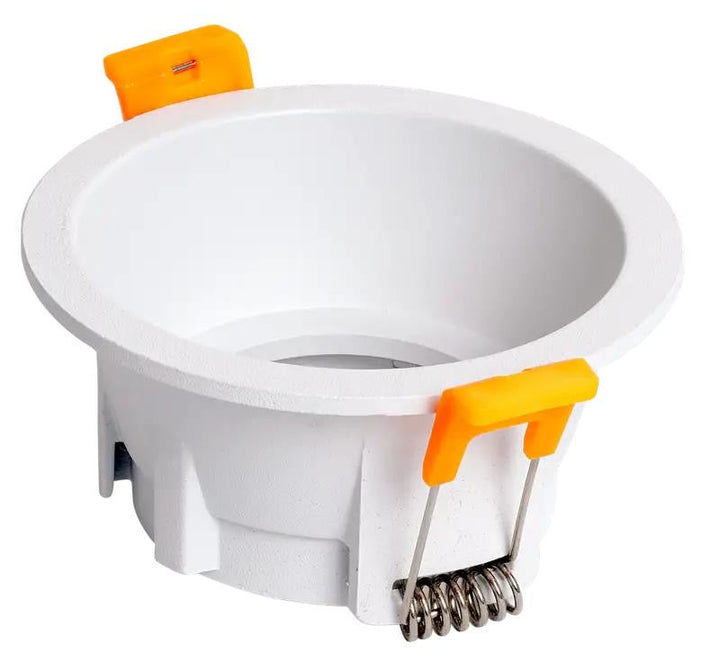 Round Deep Recessed Ceiling Downlight Frame Aluminum