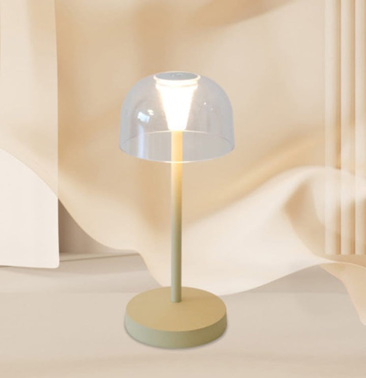 Minimalist RECHARGEABLE Dome Acrylic head Table Lamp