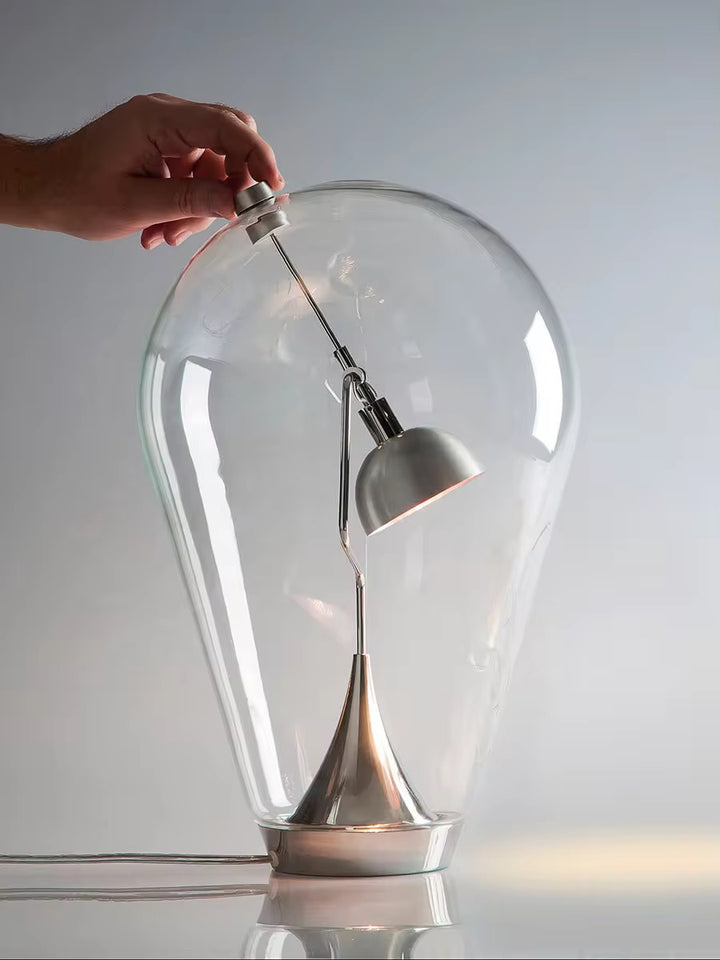 Modern Glass Dome Table Lamp