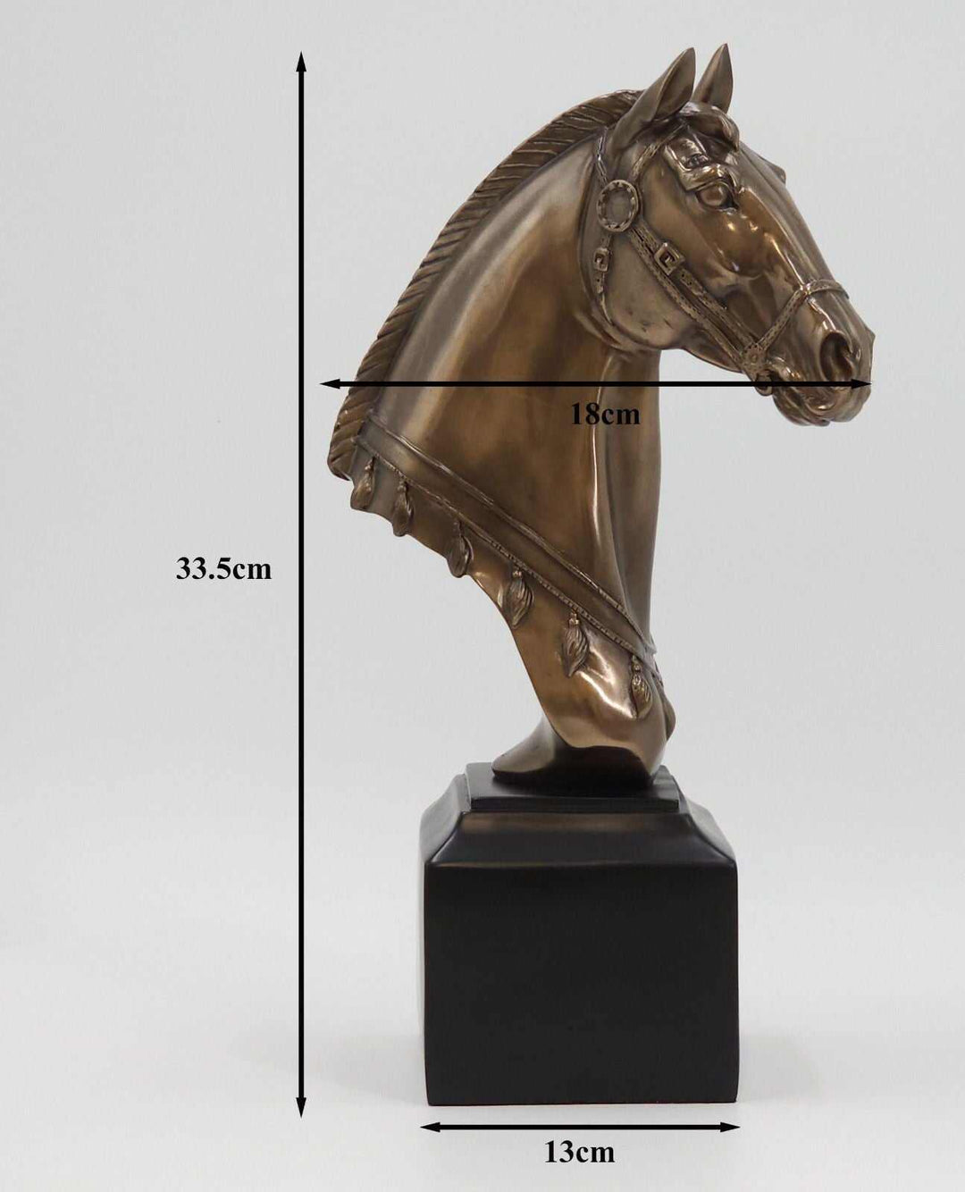Horse Head Decorative Sculpture
