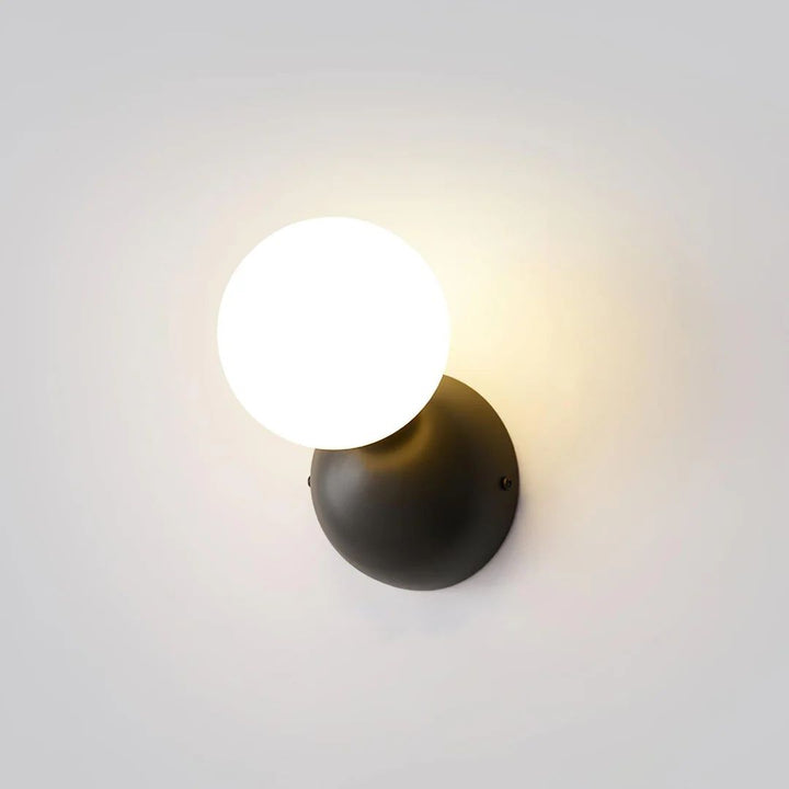 Gold Globe Wall Sconce