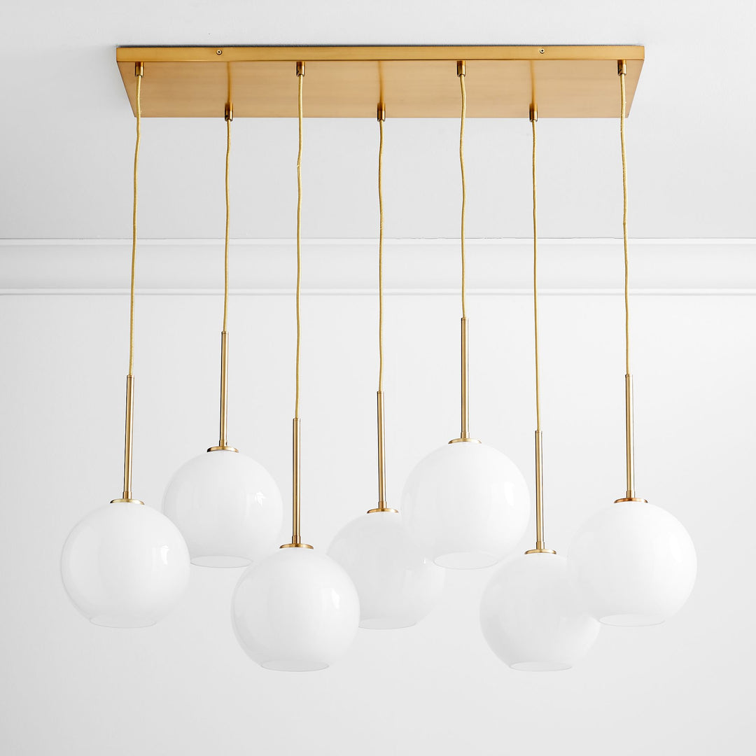 Contemporary Multi-Globe Pendant Light