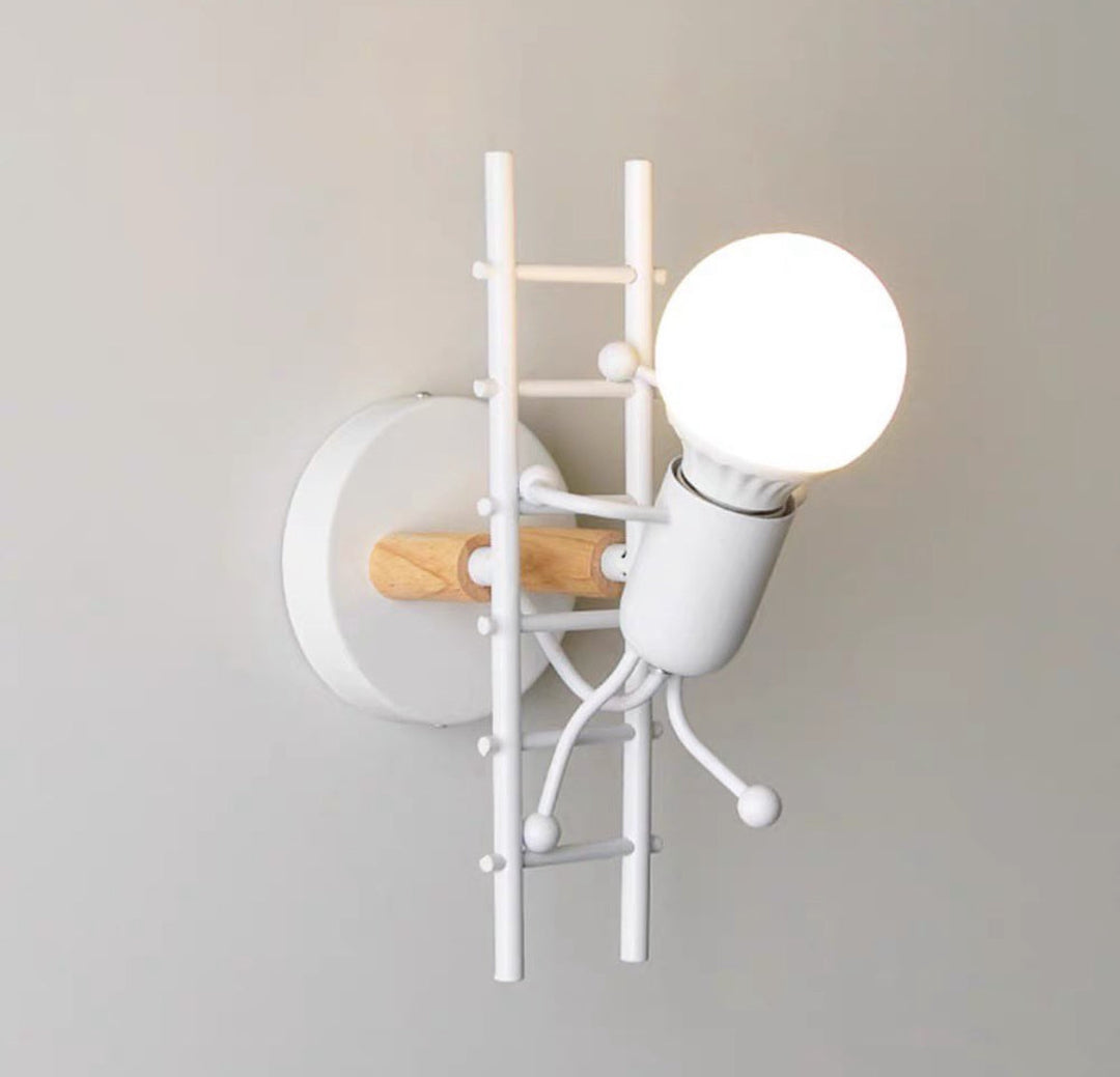 Creative Wall Light with Ladder Design