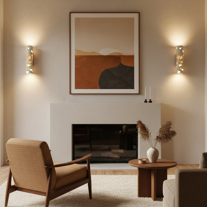 Speckled Terrazzo Wall Sconce