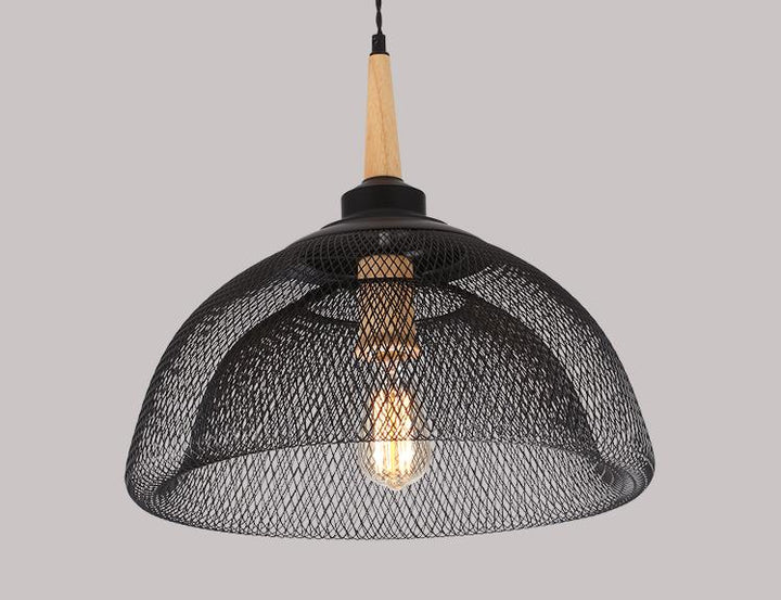 Industrial Pendant Lights with Wire Mesh Shades (Multiple Styles)