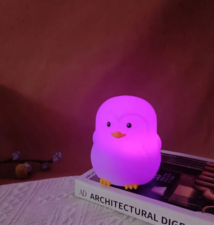 Cute Penguin Kids Night Lamp