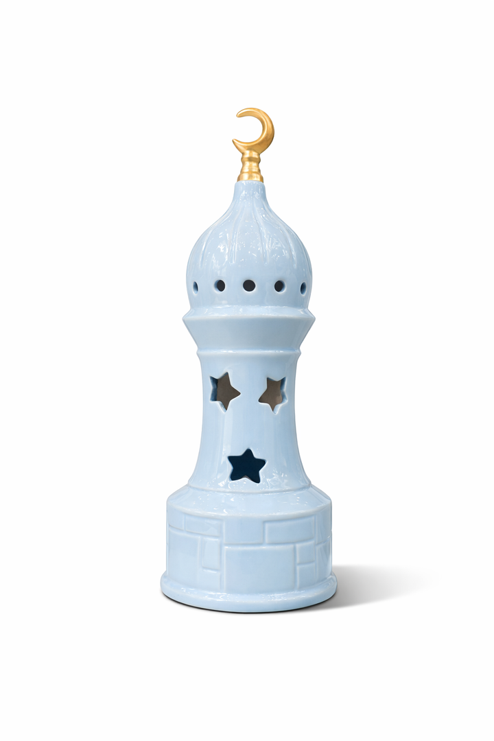 Hilal Glow Ceramic Ramadan Lantern
