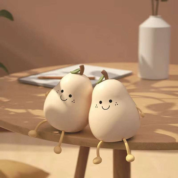 Cute Rechargeable Cartoon Bedside Night Lamp