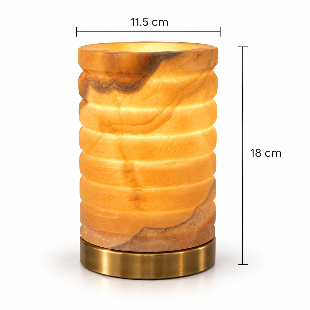 Alabaster Stone Table Lamp