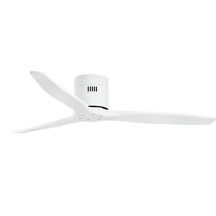 Modern White Ceiling Fan with Three Blades