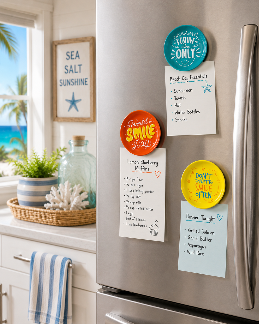 Decorative Magnetic Clips