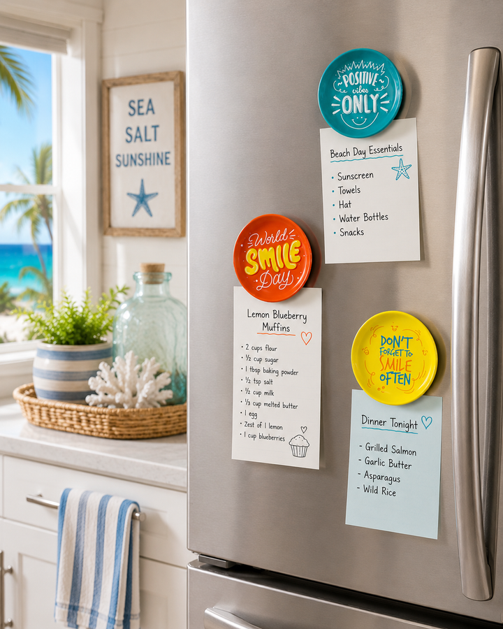 Decorative Magnetic Clips