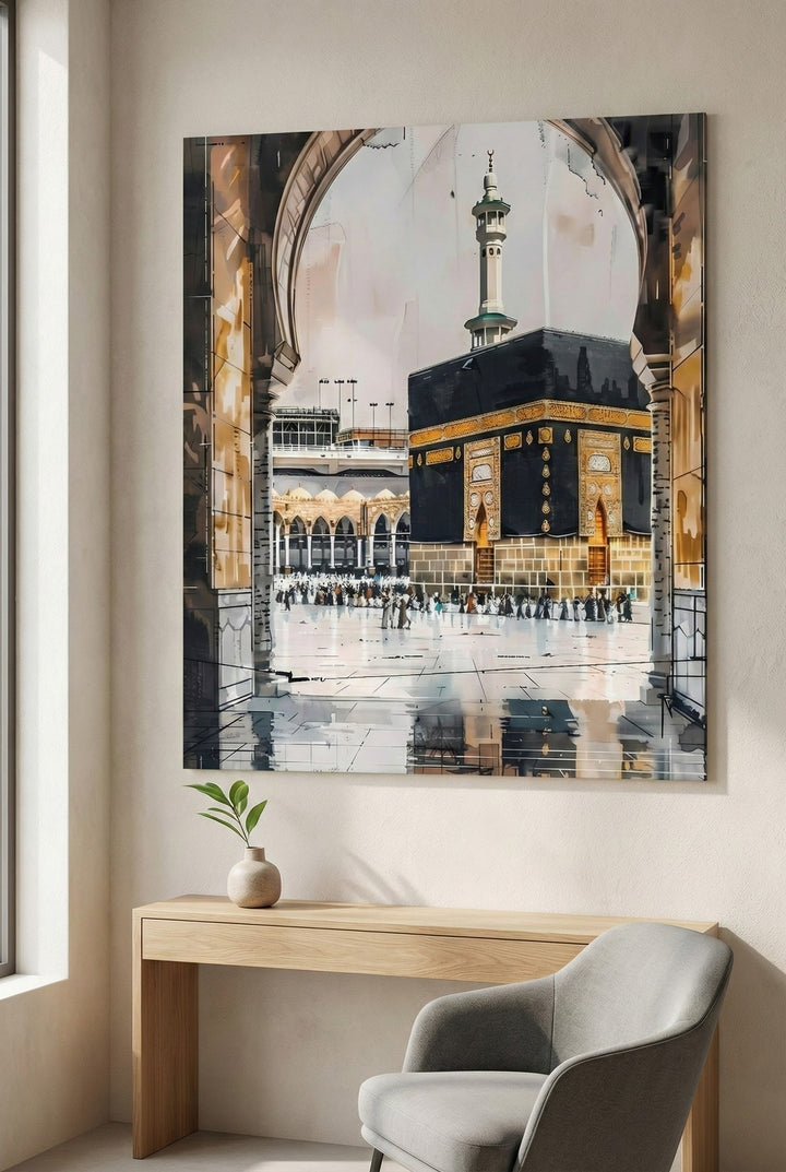 Al Kaaba Sacred Canvas Wall Art