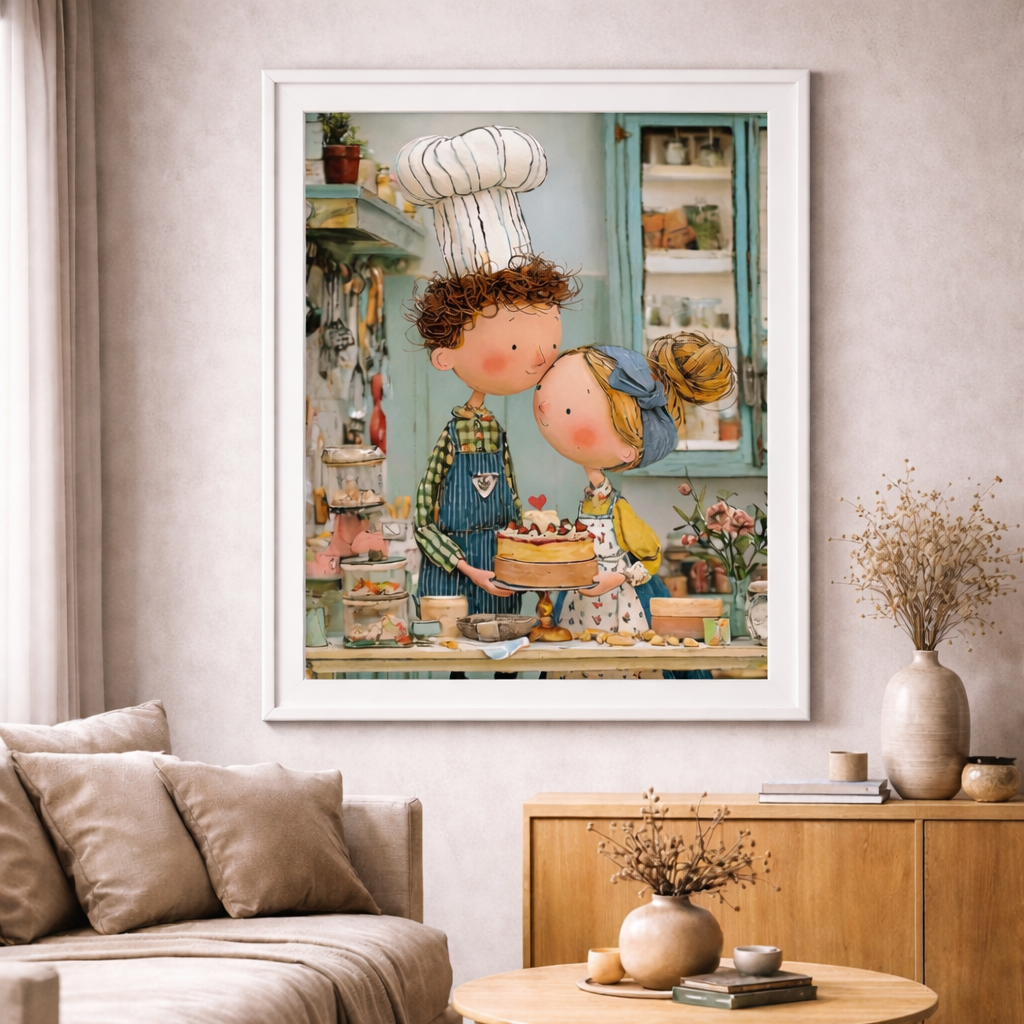 Sweet Bakers Canvas