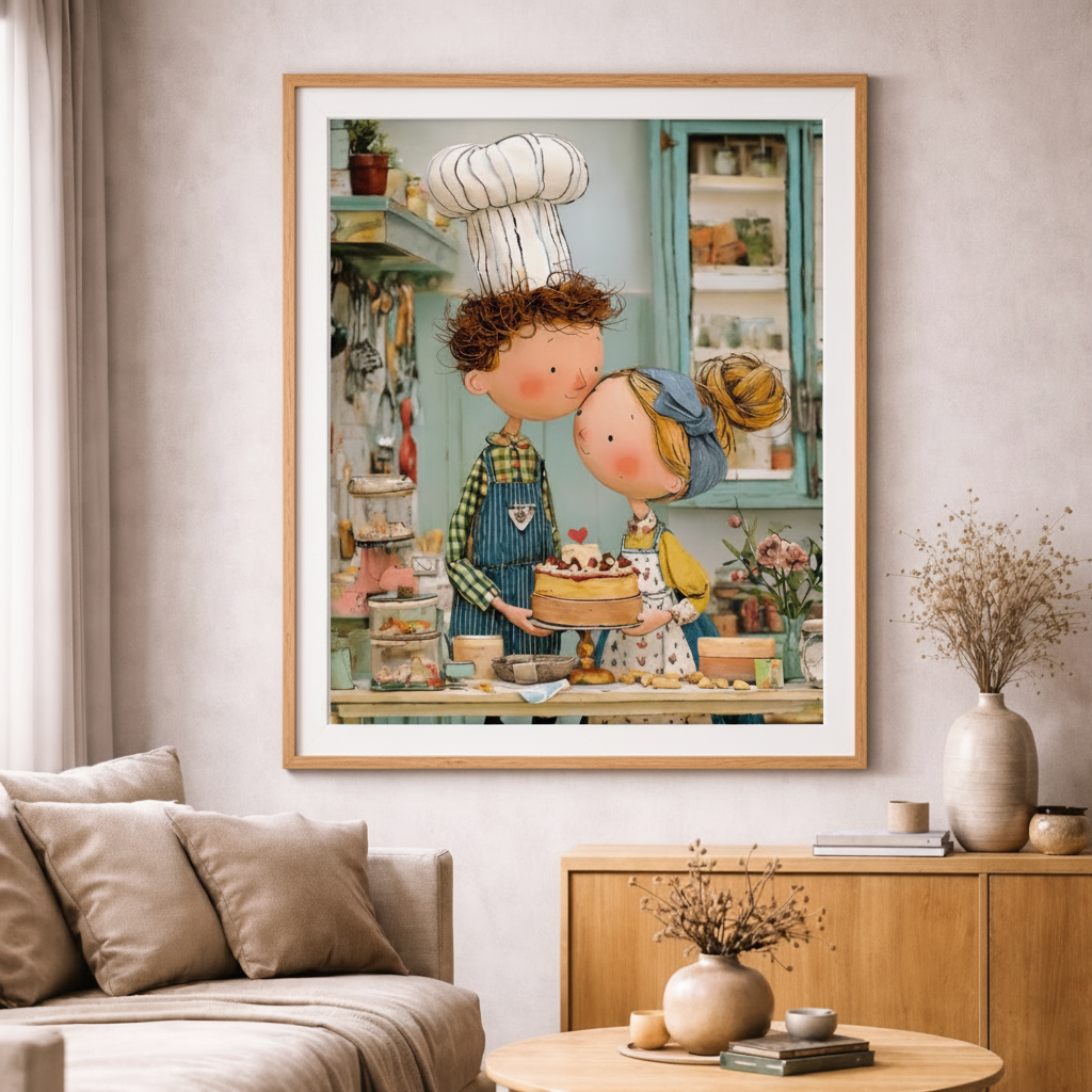 Sweet Bakers Canvas