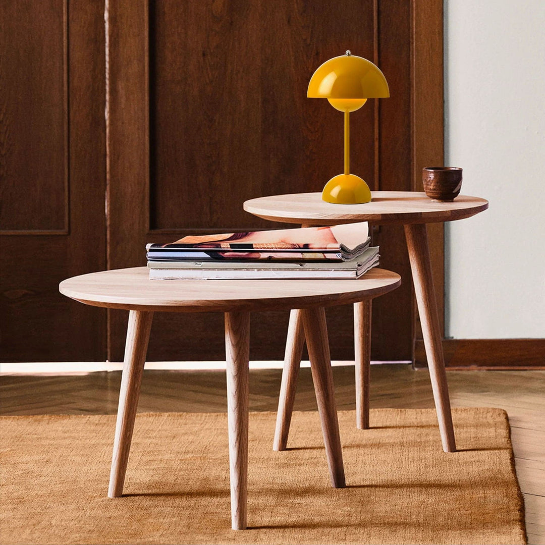 🍄 Modern Mushroom Dome RECHARGEABLE Table Lamp – Retro Charm Meets Contemporary Style