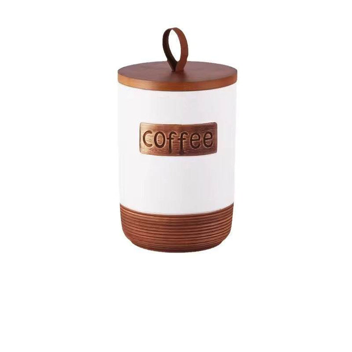 Modern Tea Coffee Sugar Jar Set