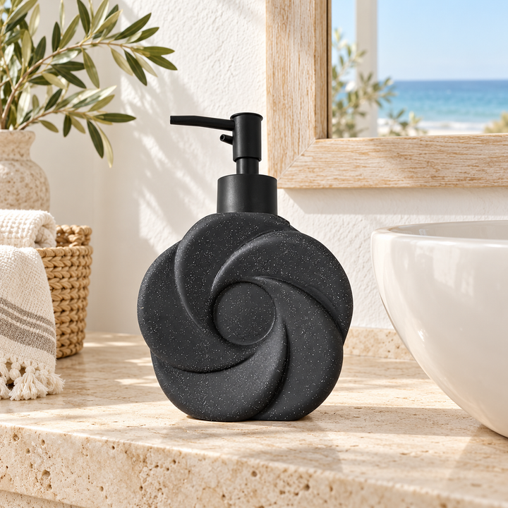 Sculptural Ceramic Soap Dispenser