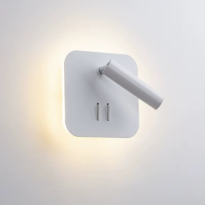 Modern Black Adjustable Wall Spotlight