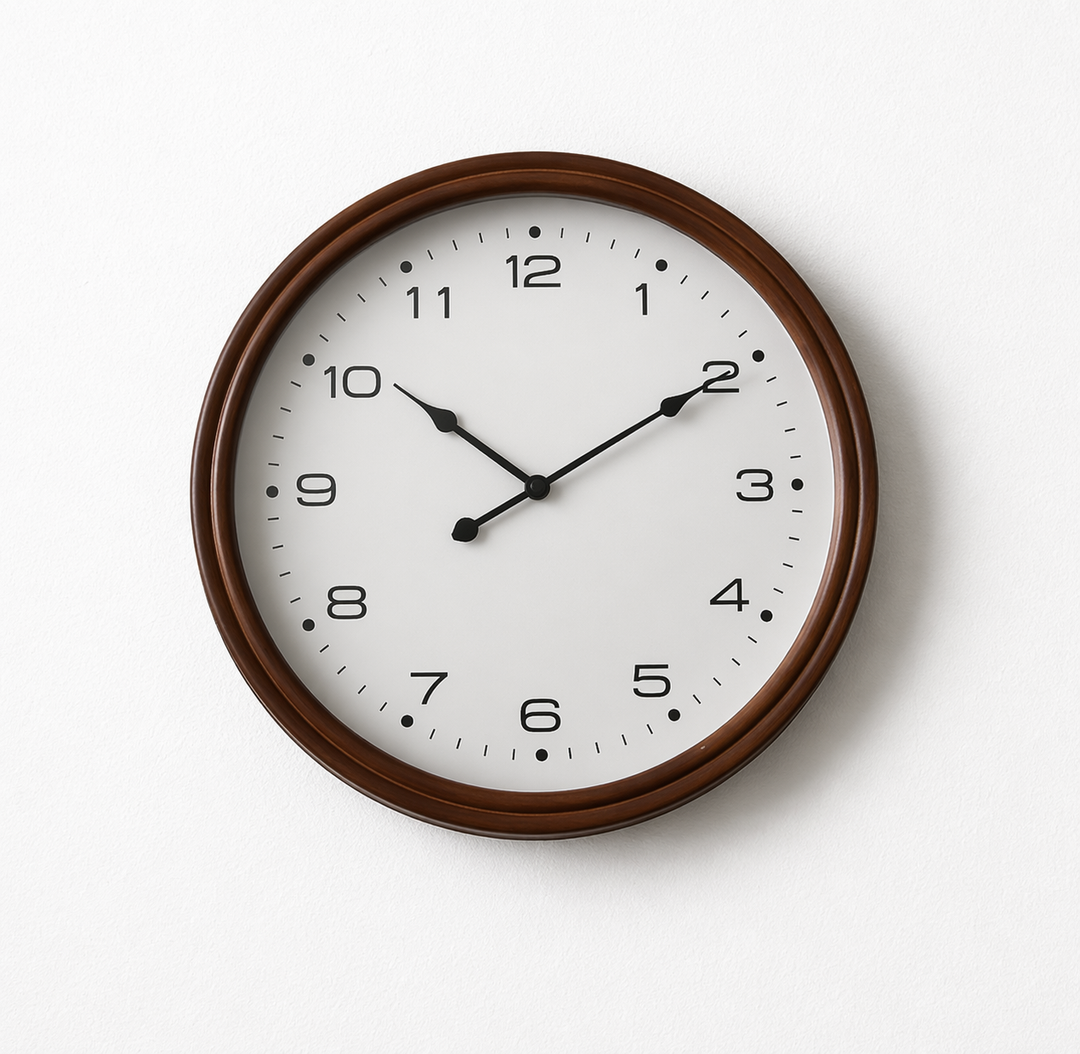 Classic Wooden Wall Clock