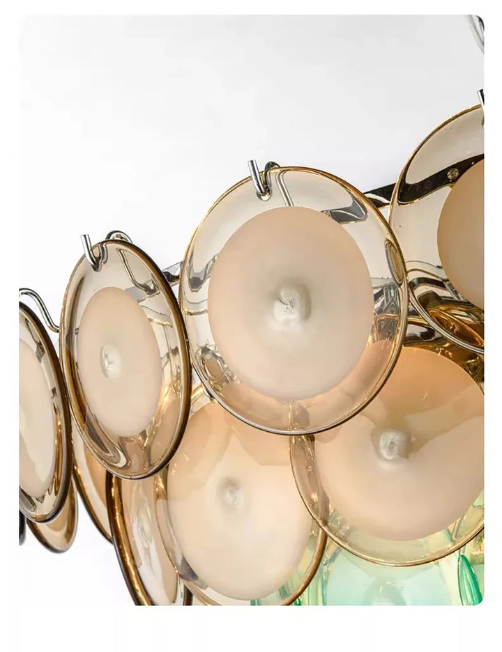 Aurora Art Glass Chandelier