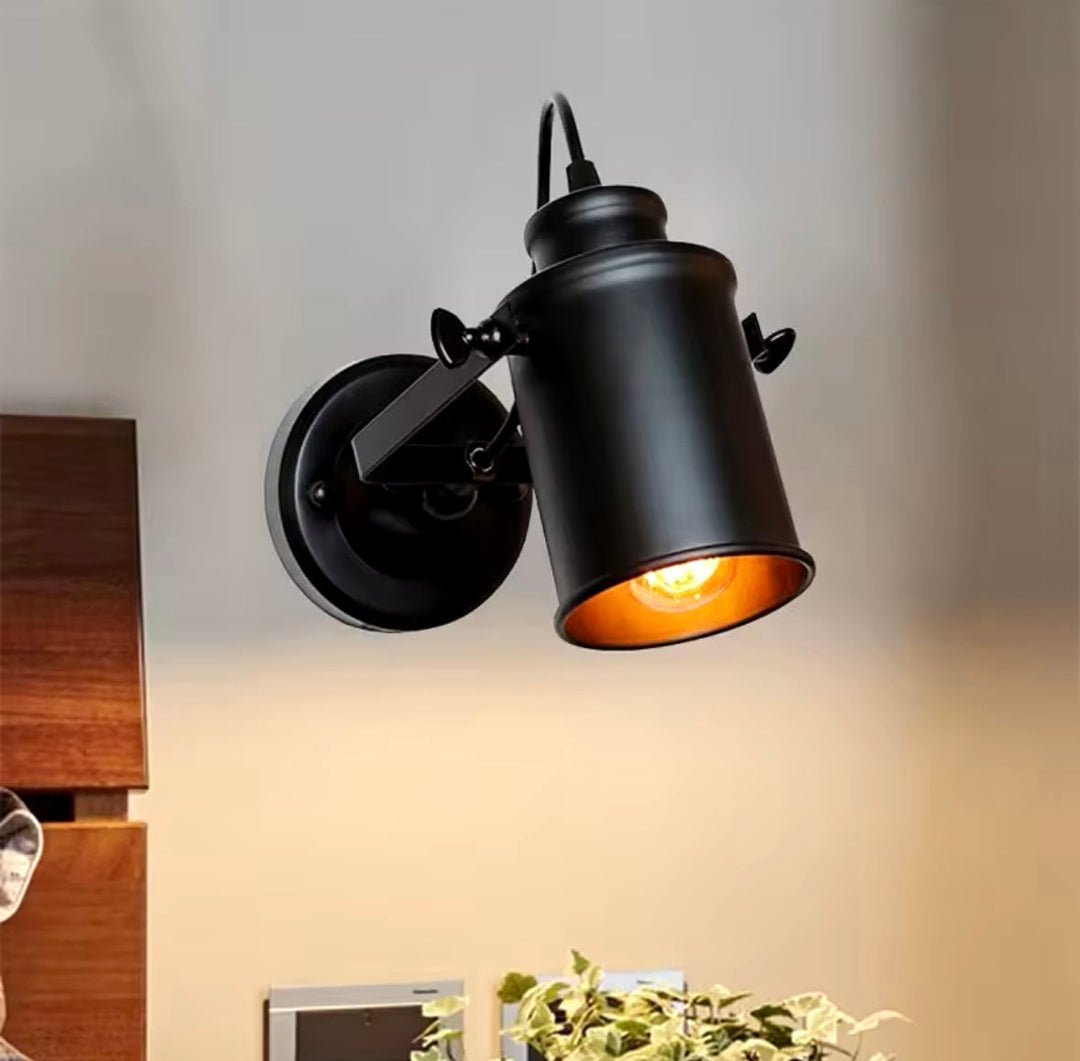 Industrial Adjustable Wall Sconce