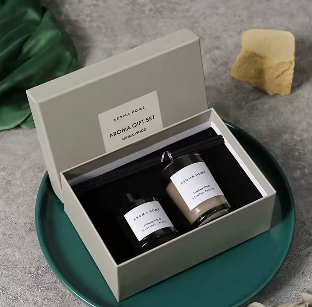 Aroma Home Candle & Diffuser Gift Set