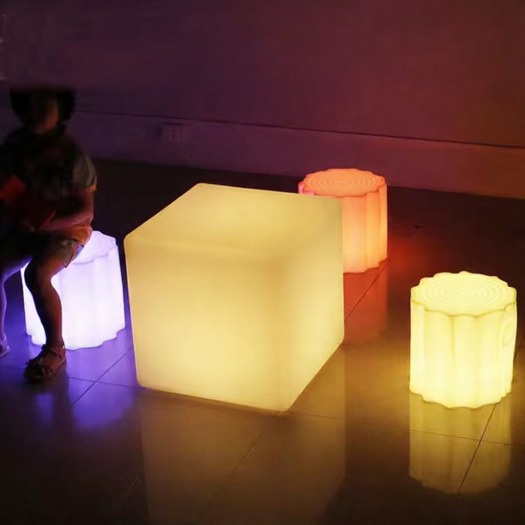 Decorative LED Log Table Light