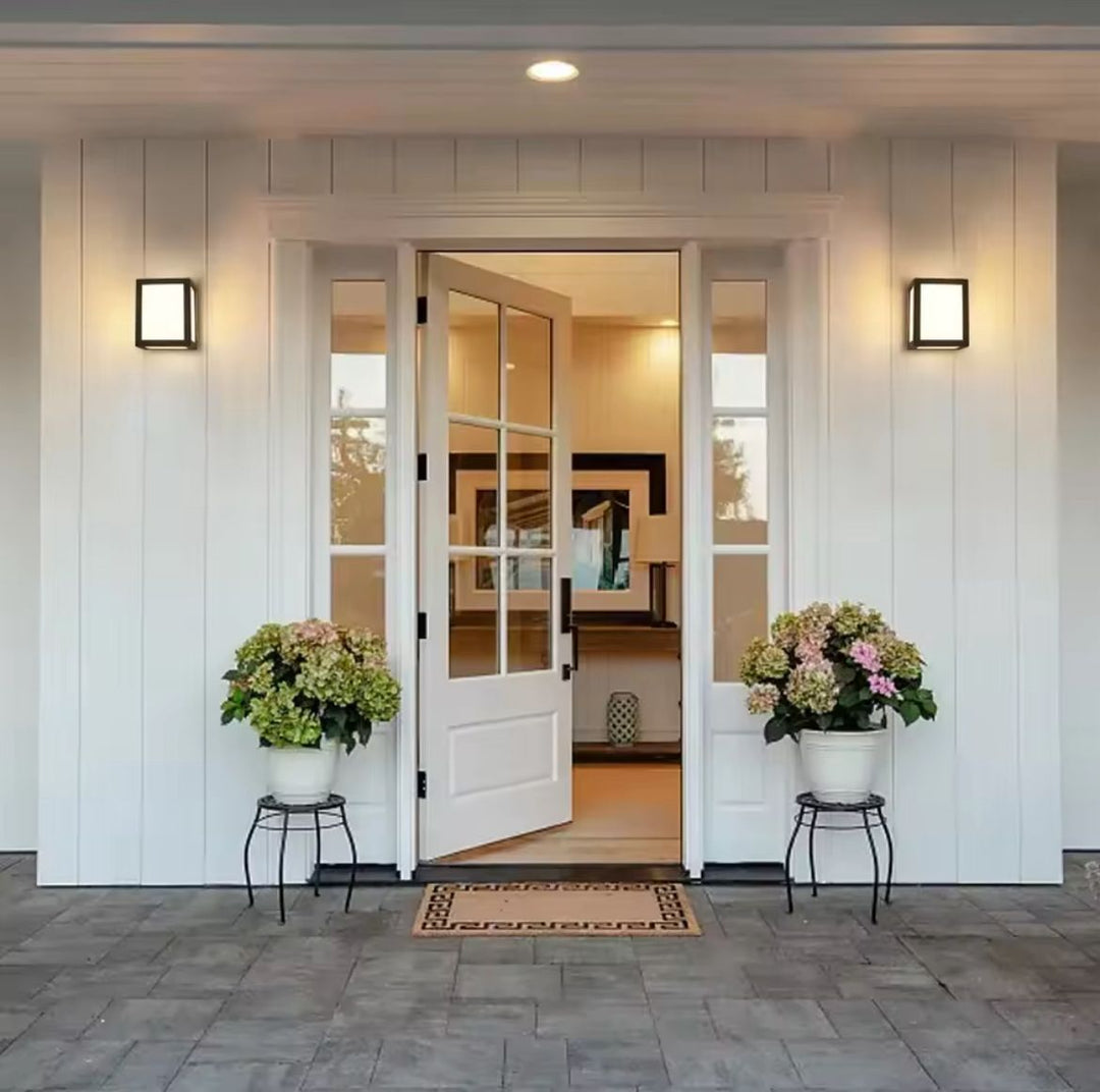 Modern Cube outdoor Wall Light