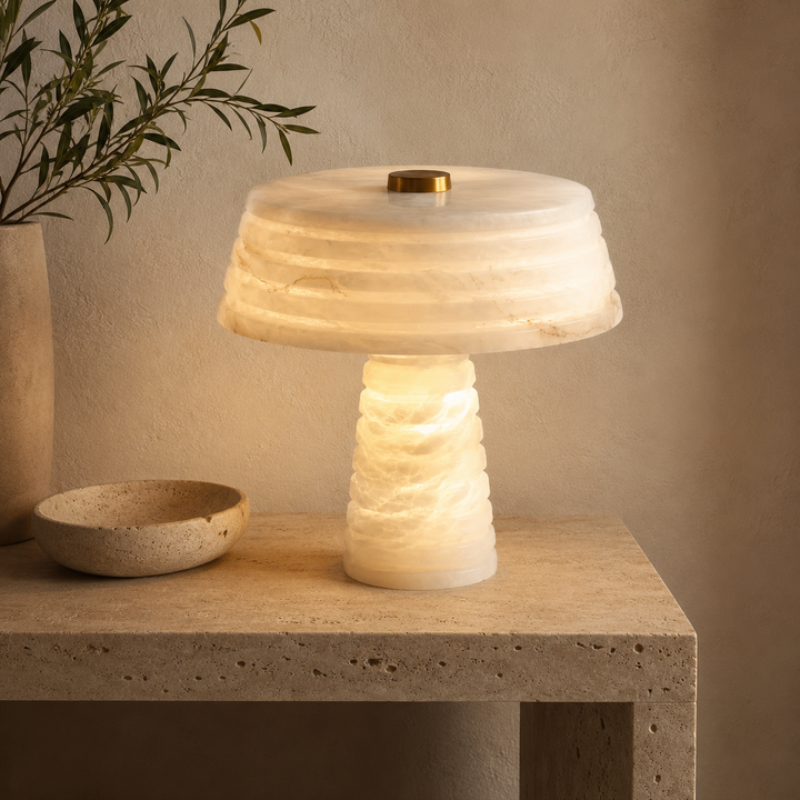 Spanish Alabaster Table Lamp