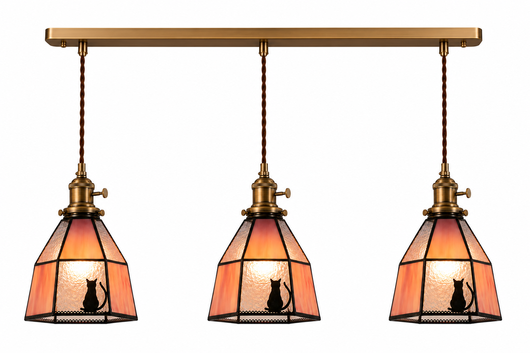 Cat Silhouette Pendant Light