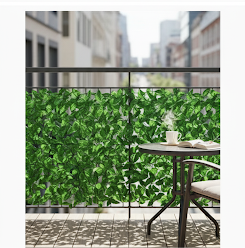 Artificial Leaf Privacy Fence Panel for Balcony & Garden
