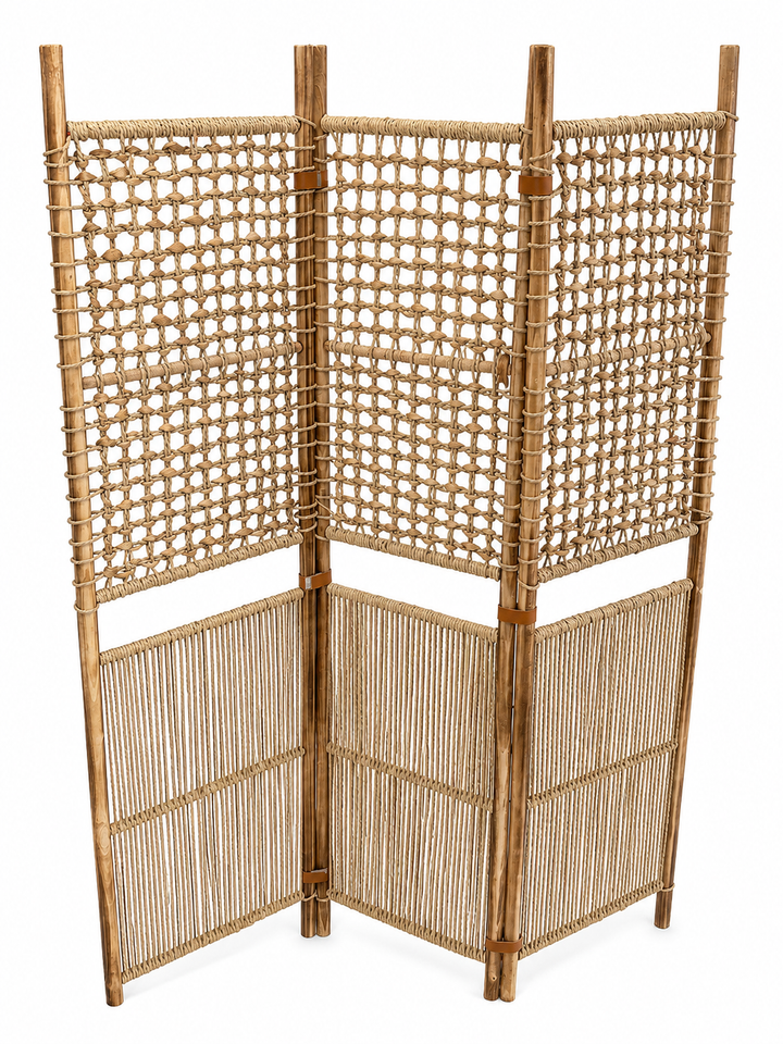 Natural Woven Room Divider