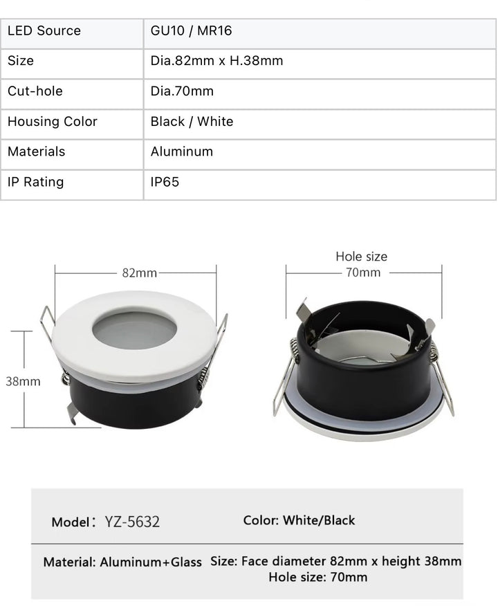 AquaShield IP65 Downlight