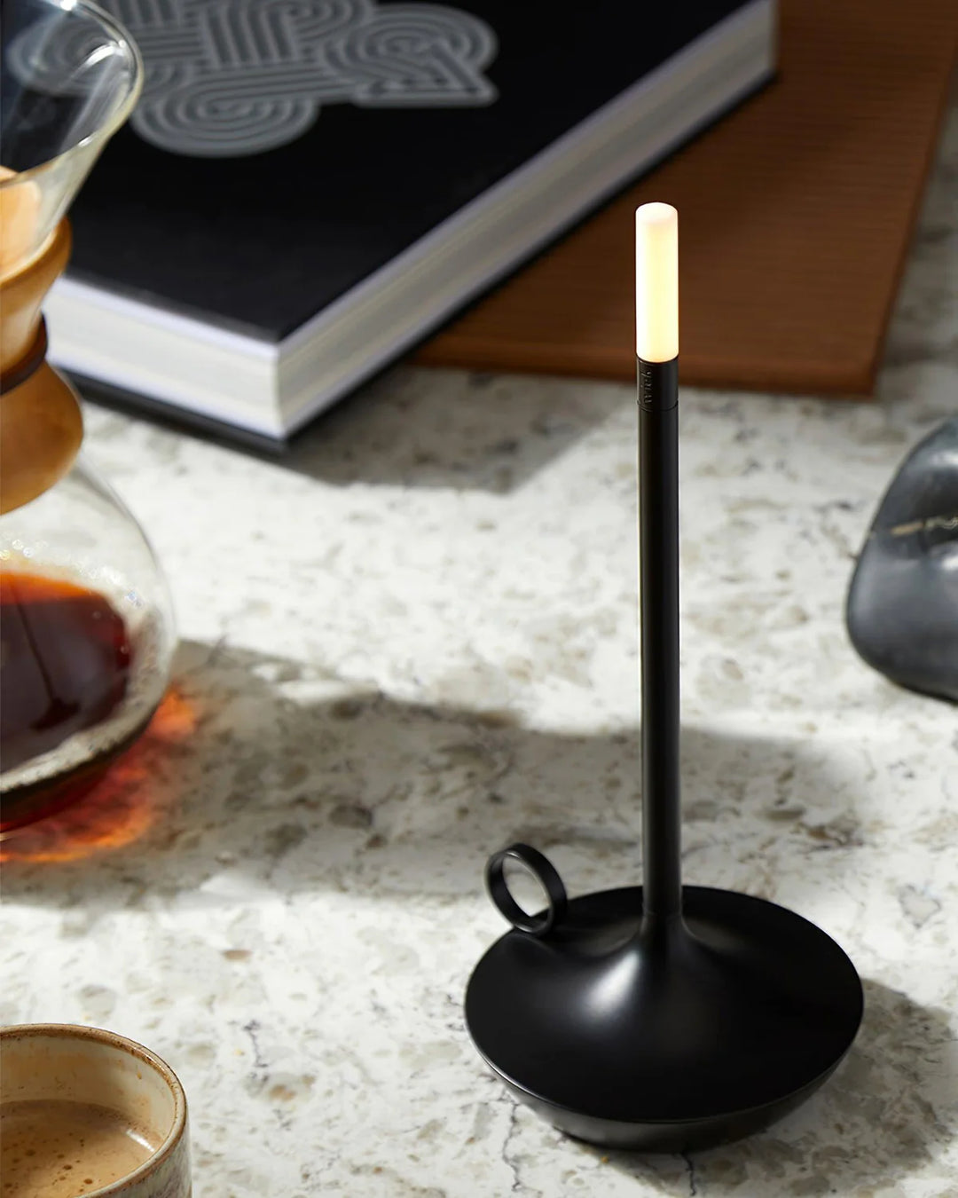 ALADDIN’s Rechargeable Black Table Lamp