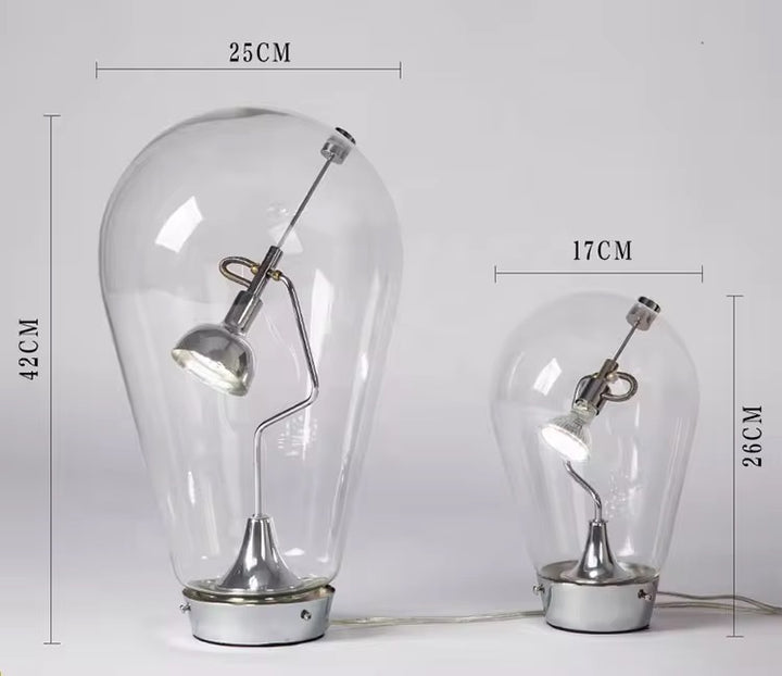 Modern Glass Dome Table Lamp
