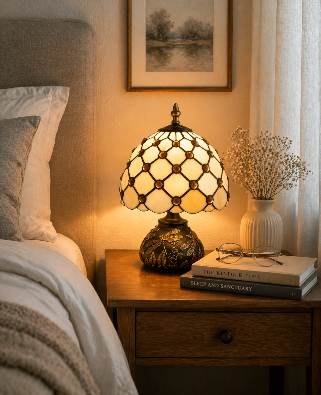 Lumea - Mediterranean Mosaic Table light