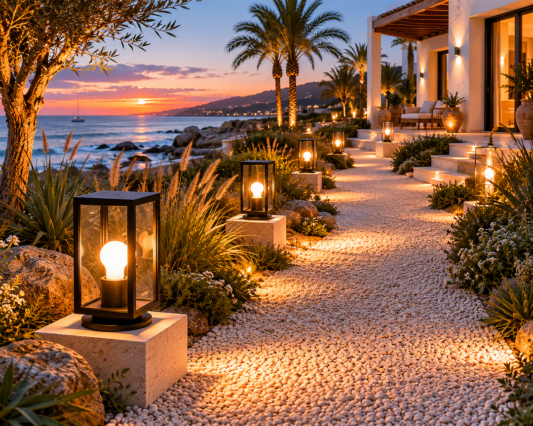Outdoor Bollard Lantern