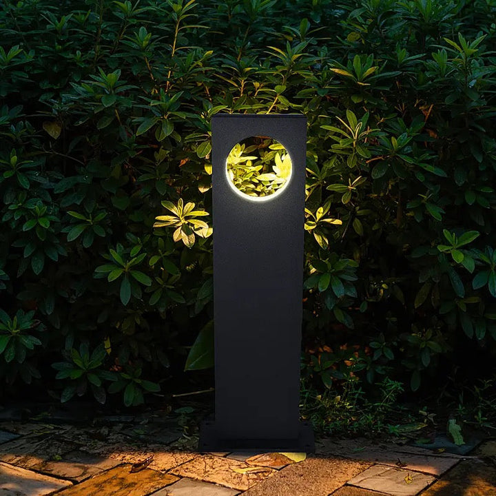 Modern LED Flat Hole Lawn Lamp