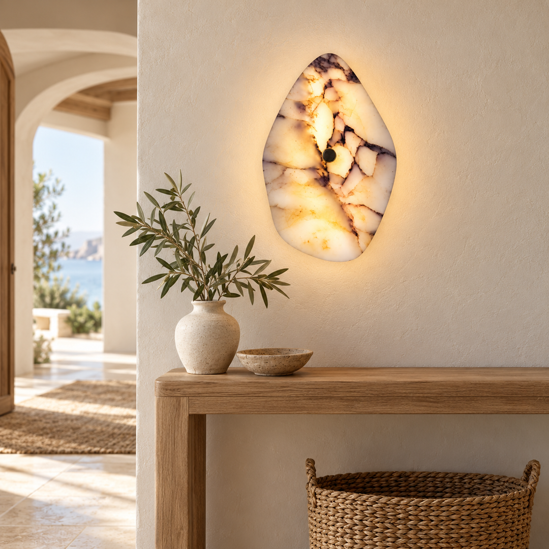 Calacatta Viola Marble Wall Light