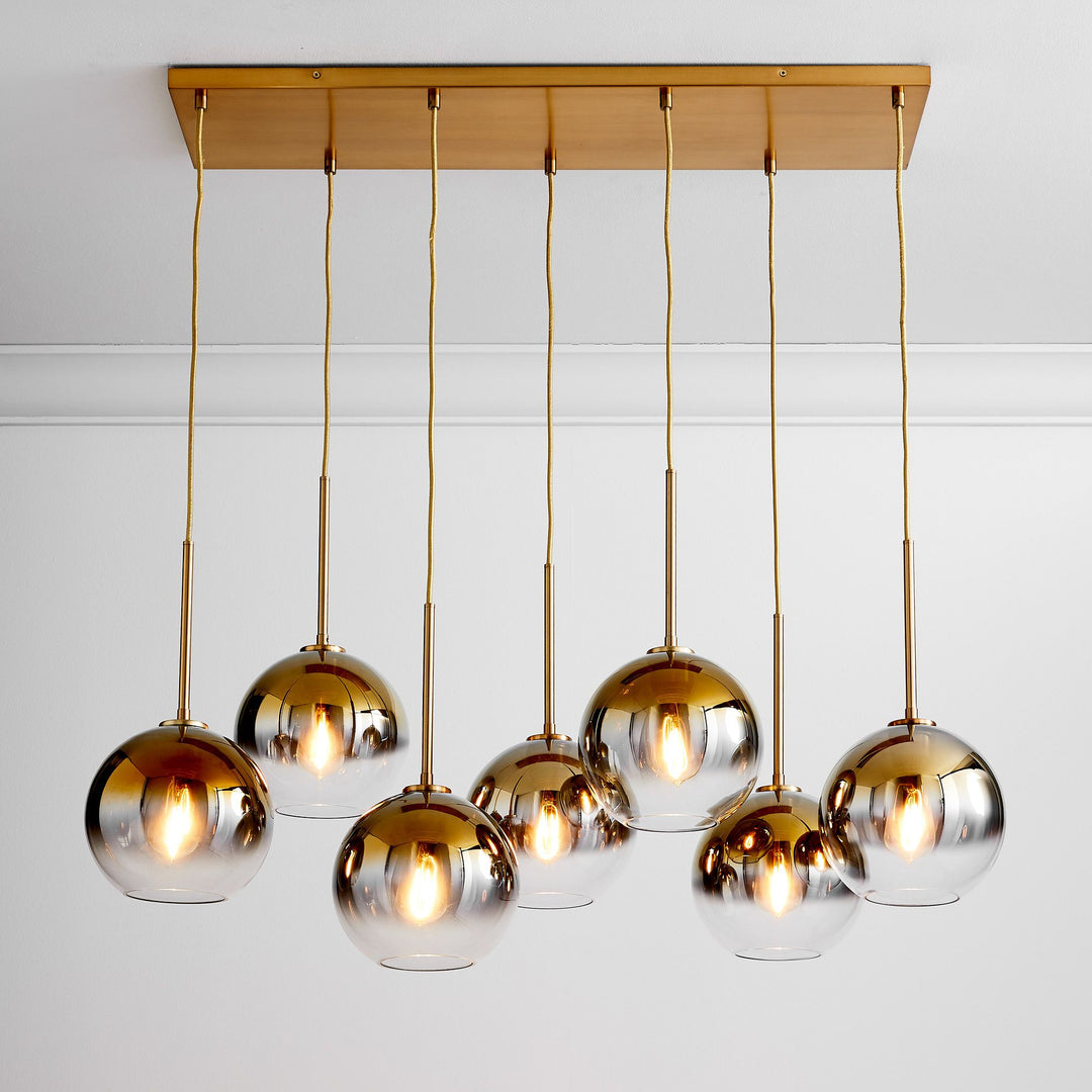 Contemporary Multi-Globe Pendant Light