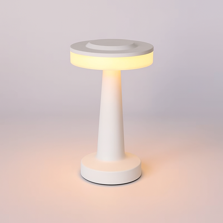 Modern Touch-Control LED Table Lamp - Metal Finish