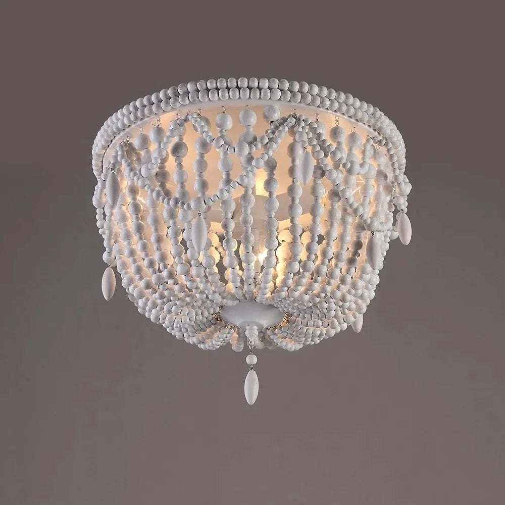 Vintage Beaded Chandelier