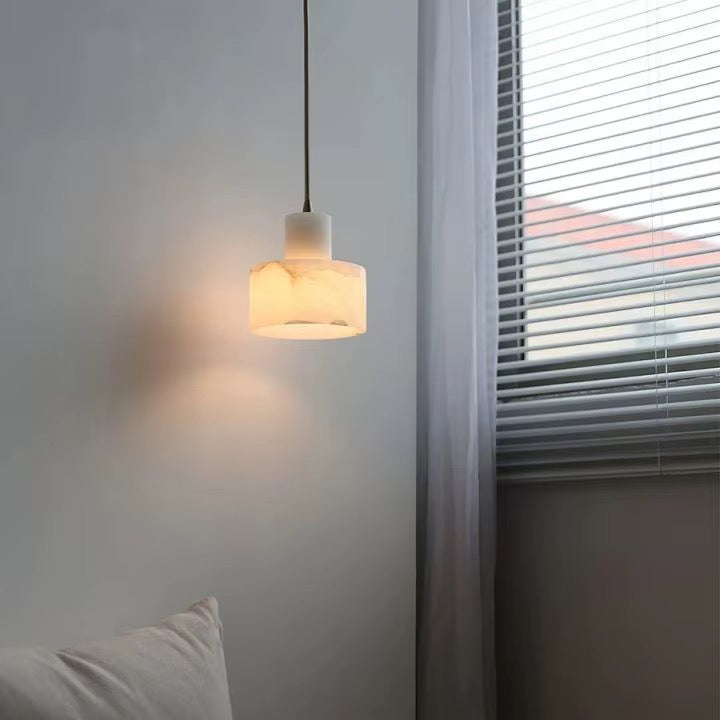 Spanish alabaster Pendant Light