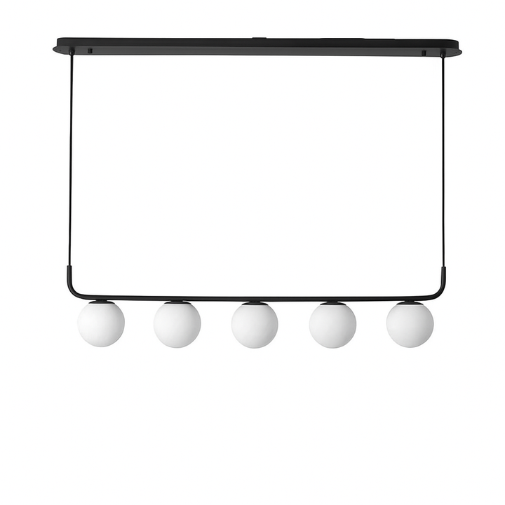 Modern Linear Globe Pendant Light