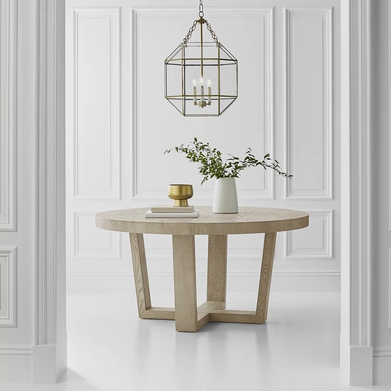 Geometric Pendant Light with Frosted Glass Panels
