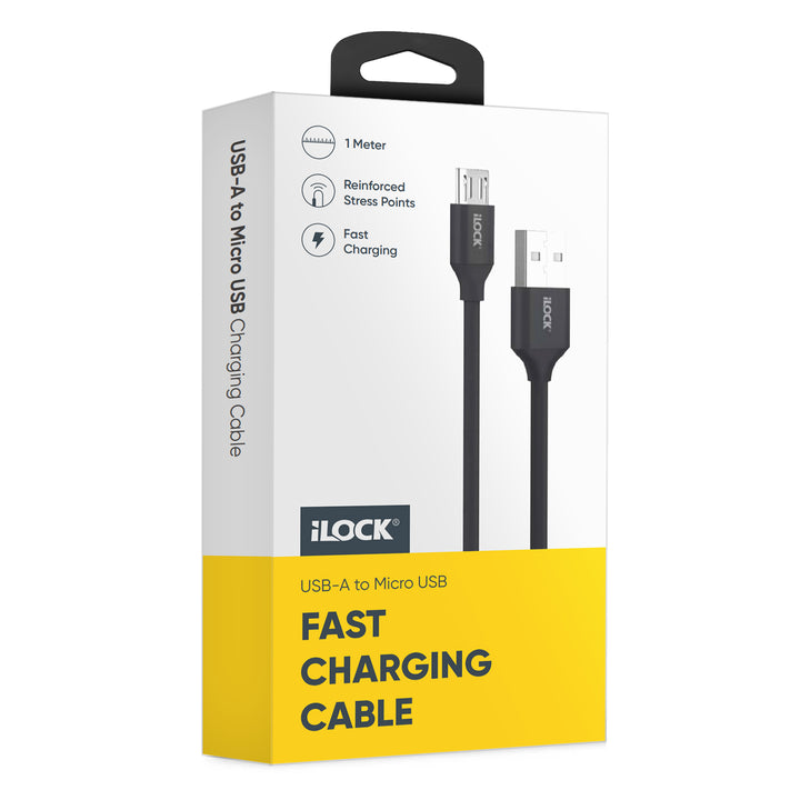 USB-A to Micro USB Cable | Fast Charging & Data Sync