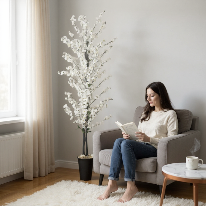Artificial White Apricot Tree