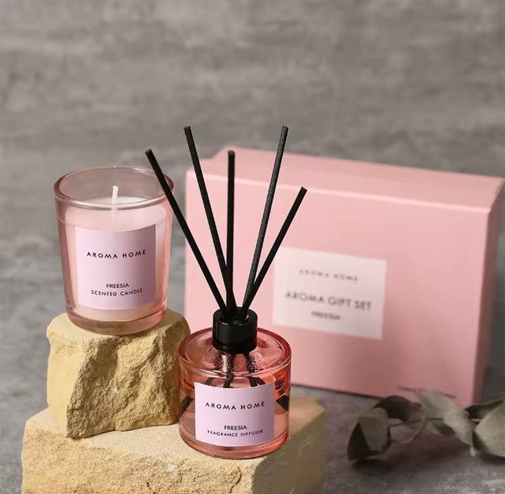 Aroma Home Candle & Diffuser Gift Set